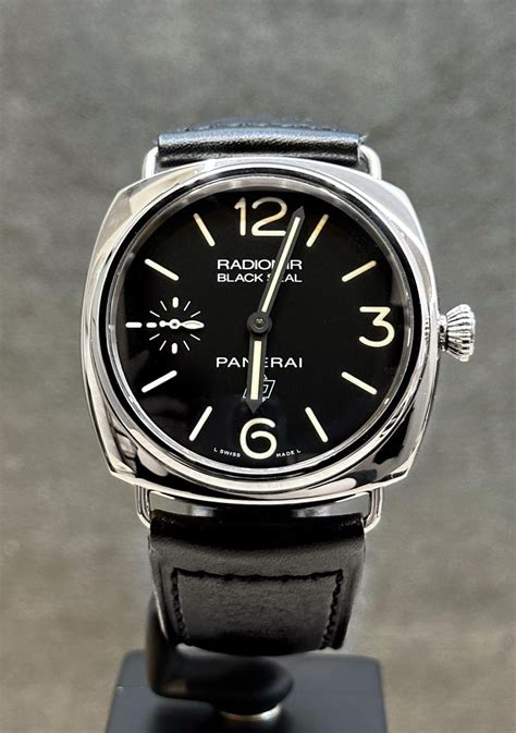 panerai radiomir black seal pam 380 review|Panerai radiomir bezel.